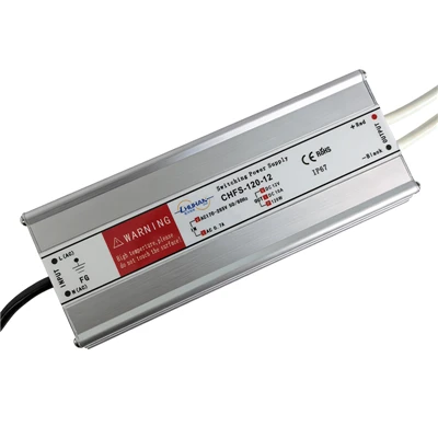 120 W wasserdichtes Netzteil IP67 LED-Treiber 12 V
